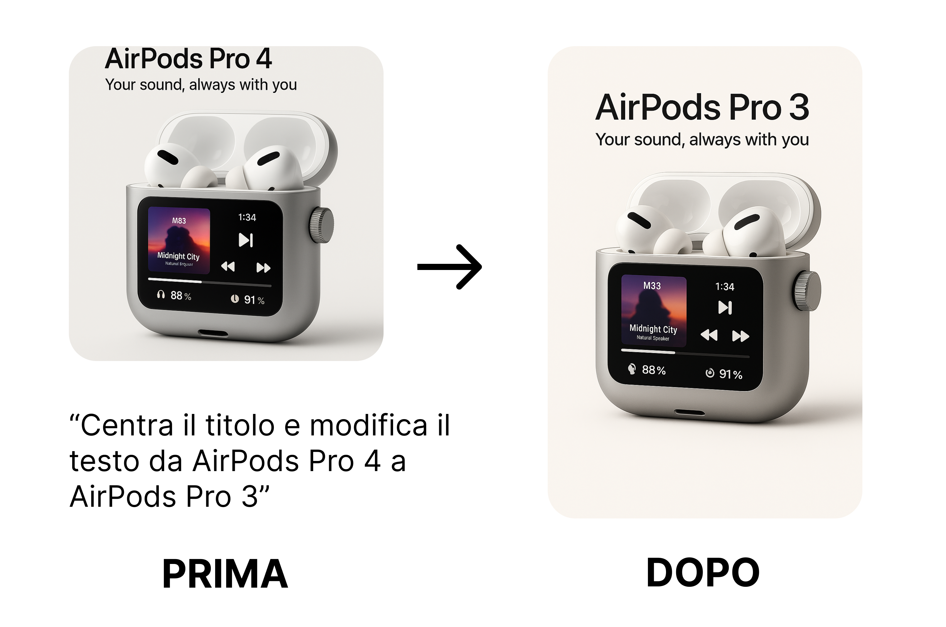 modifica immagine pizzaGPT plus