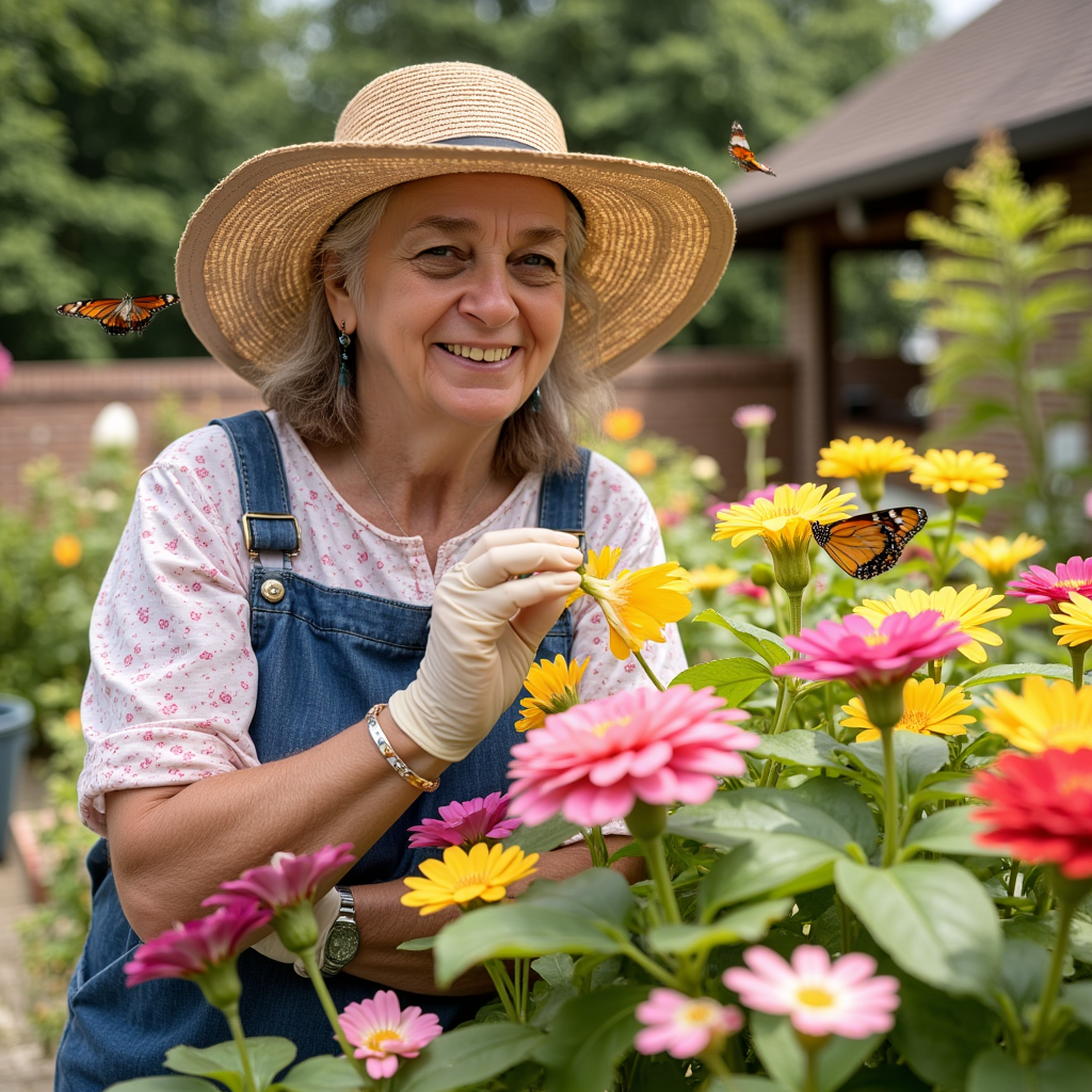 Gardener in Full Bloom